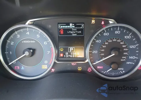 2016 Subaru Crosstrek 2.0I Limited из США, поврежденный, VIN JF2GPALC8G8294086